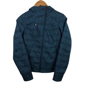 Columbia Asymmetrical Zip Hooded Shell Jacket XS
